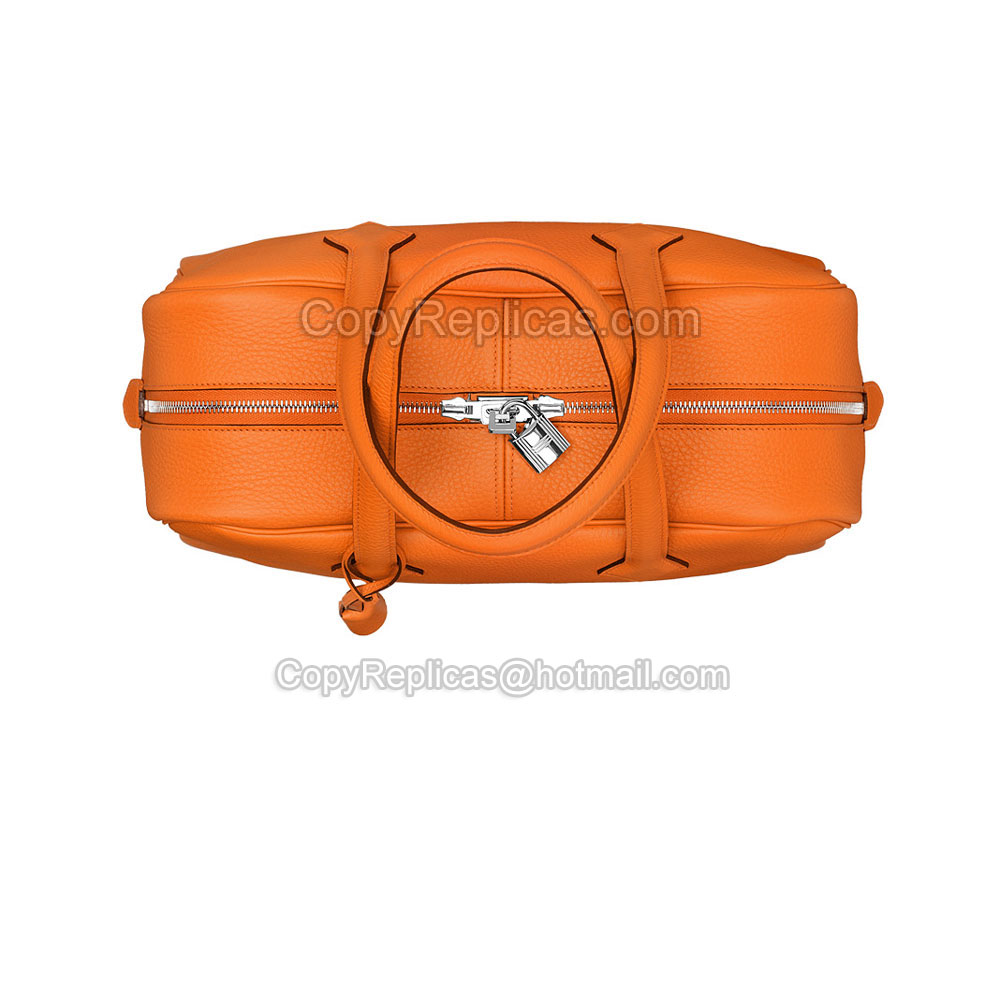 Hermes Victoria II 35 tote bag 35Orange H050021CK93 - Photo-4