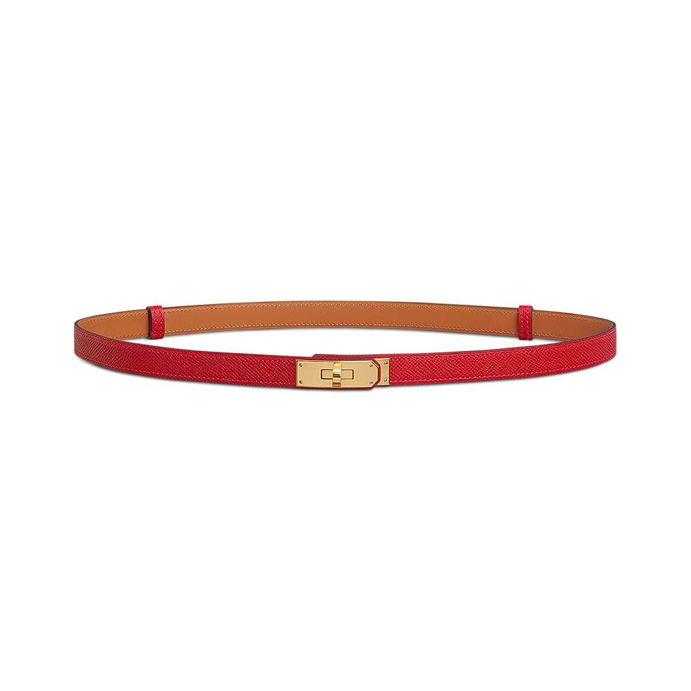 Hermes Kelly belt in Epsom calfskin with Kelly buckle in gold metal H069853CCQ5
