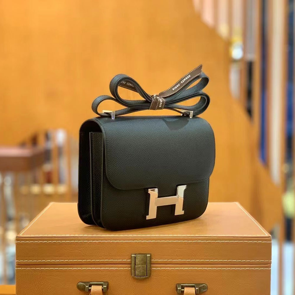 Hermes Constance III Mini Bag in Black Epsom H082214CK03