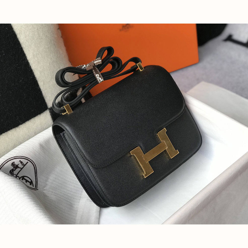 Hermes Constance 24 Bag in Black Epsom H082214CK14