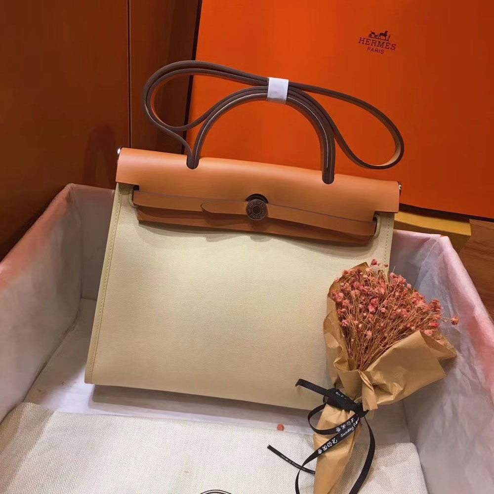 Hermes Herbag Zip 31 hobnailed Bag H085131CK01