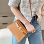 Hermes Mini Kelly II Epsom in Milk Tea H0276190001 - thumb-2