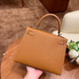 Hermes 25cm Kelly Sellier in Toffee Epsom H027629C001 - thumb-2