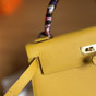 Hermes 25cm Kelly Sellier Jaune Amber 9D Epsom H027629C005 - thumb-2