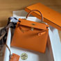 Hermes 25cm Kelly Sellier Orange 93 Epsom H027629C093 - thumb-3