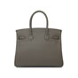 Hermes 30cm Etain Birkin Bag In Clemence Leather H027767CK28 - thumb-2