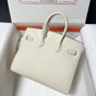 Hermes 25cm Birkin Bag in White Epsom H041344C004 - thumb-2