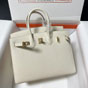 Hermes 25cm Birkin Bag in White Epsom H041344C004 - thumb-3