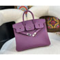 Hermes 25cm Birkin Bag in Purple Togo H041344C005 - thumb-3