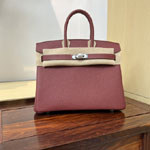 Hermes 25cm Birkin Bag in Burgandy Togo H041344C008