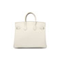 Hermes 25cm Birkin Bag in Cream Crais H041344CKS2 - thumb-2