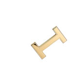 Hermes 13mm womens buckle in gold plated metal H064556CC06