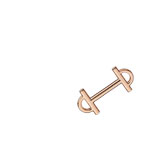 Hermes 13mm womens buckle in rose gold plated metal H065985CDZ2