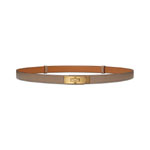 Hermes Kelly belt in Epsom calfskin with Kelly gold plated buckle H069853CC18