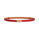 Hermes Kelly belt in Epsom calfskin with Kelly buckle in gold metal H069853CCQ5
