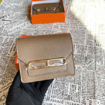 Hermes Roulis Slim wallet in Grey H082053CP18