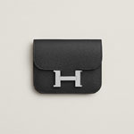 Hermes Constance Slim wallet in Black H082060CK89