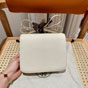 Hermes Constance III Mini Bag in White Chever H082214CC01 - thumb-2