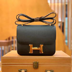 Hermes Constance III Mini Bag in Black Epsom H082214CK02