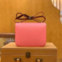 Hermes Constance III Mini Bag in Pink Epsom H082214CK07 - thumb-3