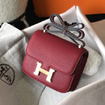 Hermes Constance 24 Bag in Red Epsom H082214CK12