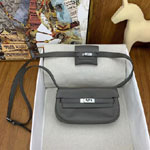 Hermes Kelly Moove Swift in Grey Silver Hardware H083907CAOL