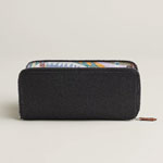 Hermes SilkIn Classique long wallet in Black H084387CKAI
