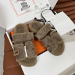Hermes Chypre sandal Grey Natural H222929ZHX3400