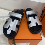 Hermes Chypre sandal Silver H261072Z 52360