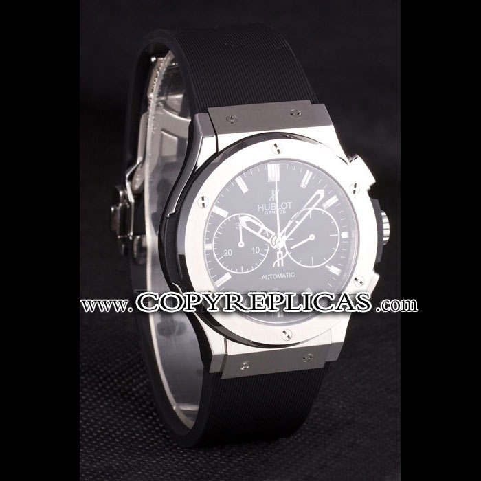 Swiss Hublot Classic Fusion Black Dial Stainless Steel HB6247 - Photo-2