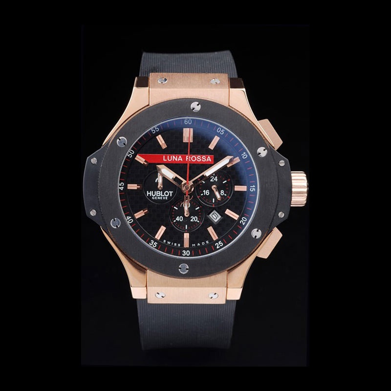 Hublot Limited Edition Luna Rosa Gold Dial Watch HB6265