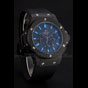 Hublot Big Bang Carbon Dial With Blue Markings Carbon Case And Bezel Black Rubber Strap HB6238 - thumb-2