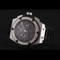 Swiss Hublot King Power Stainless Steel with Rubber Band HB6256 - thumb-3