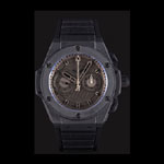 Swiss Hublot King Power Black Dial with Rubber Band HB6262