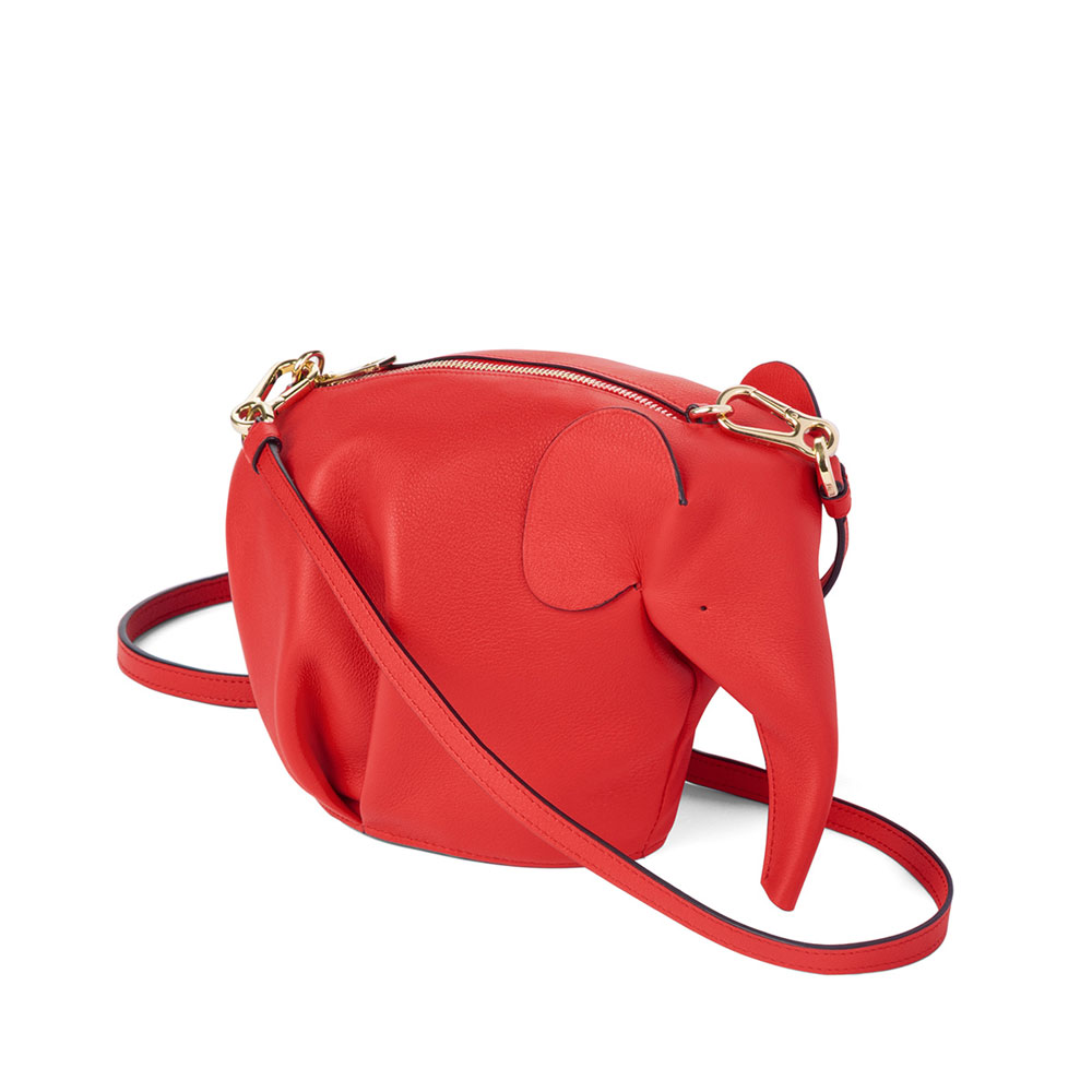 Loewe Elephant Mini Bag Red 199.30.M93-7100