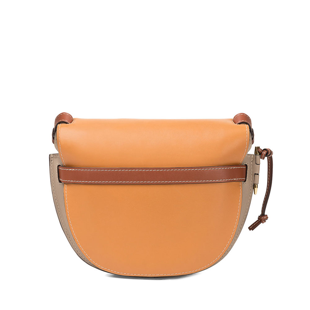 Loewe Gate Bag Amber Light Grey Rust Colour 321.54.T19-8226 - Photo-2