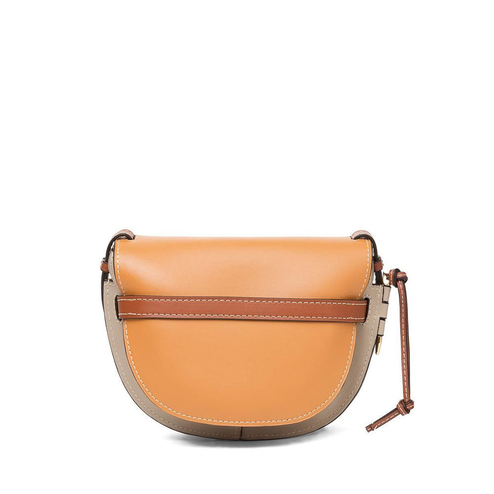 Loewe Gate Small Bag Amber Light Grey Rust Colour 321.54.T20-8226 - Photo-2