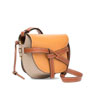 Loewe Gate Small Bag Amber Light Grey Rust Colour 321.54.T20-8226 - thumb-4