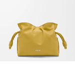 Loewe Mini Flamenco clutch in nappa calfskin Yellow A411FC2XA6 7848