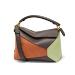 Loewe Small Puzzle bag in nappa calfskin Black A510P60X94 4522