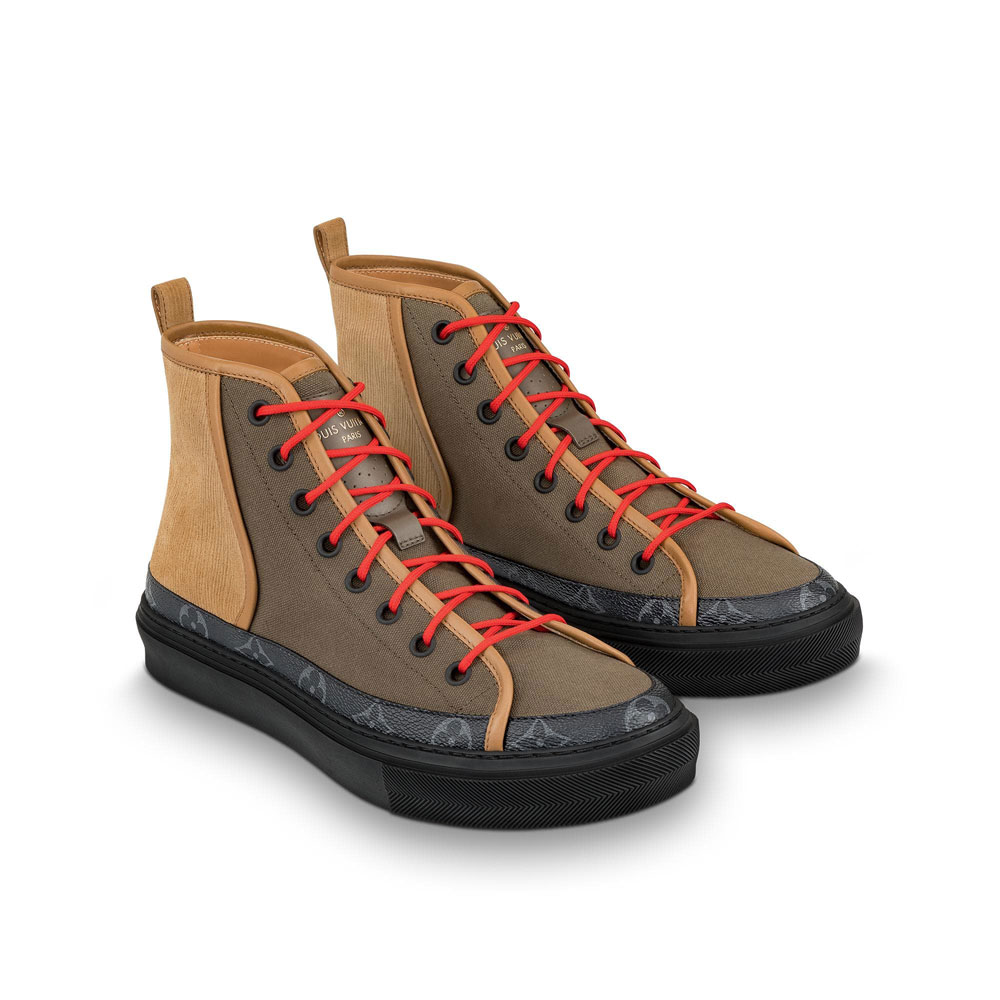 Louis Vuitton Lv Yellowstone Sneaker Boot 1A3O97 - Photo-2
