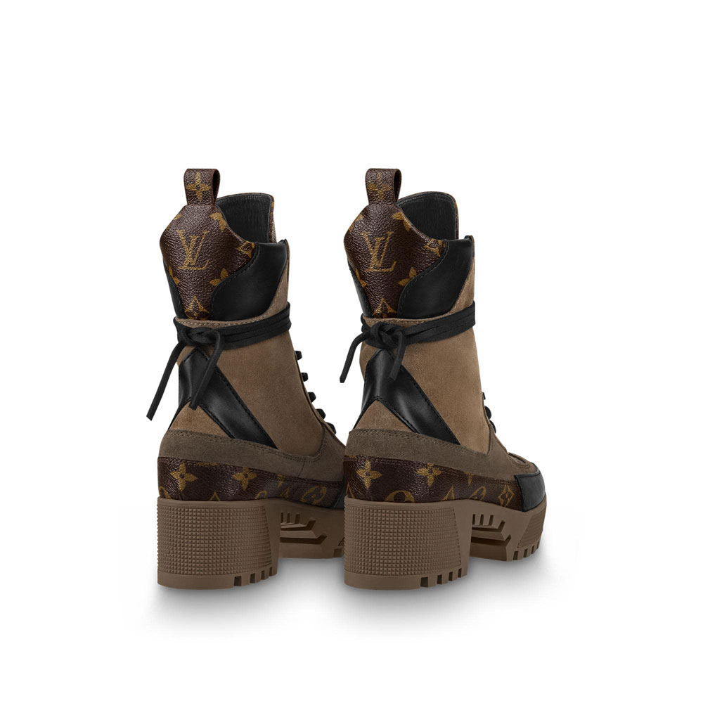 Louis Vuitton Laureate Platform Desert Boot 1A4XYE - Photo-3