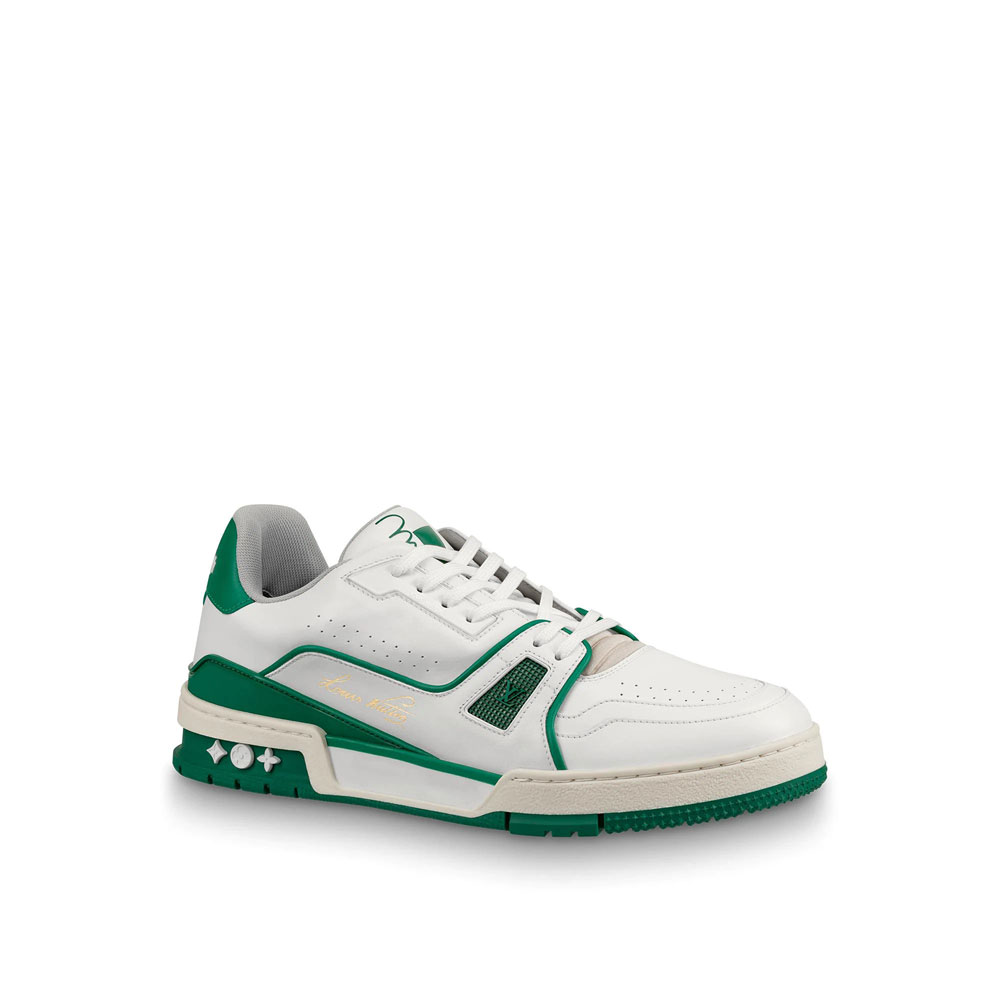 Louis Vuitton Trainer Sneaker in Green 1A54HR