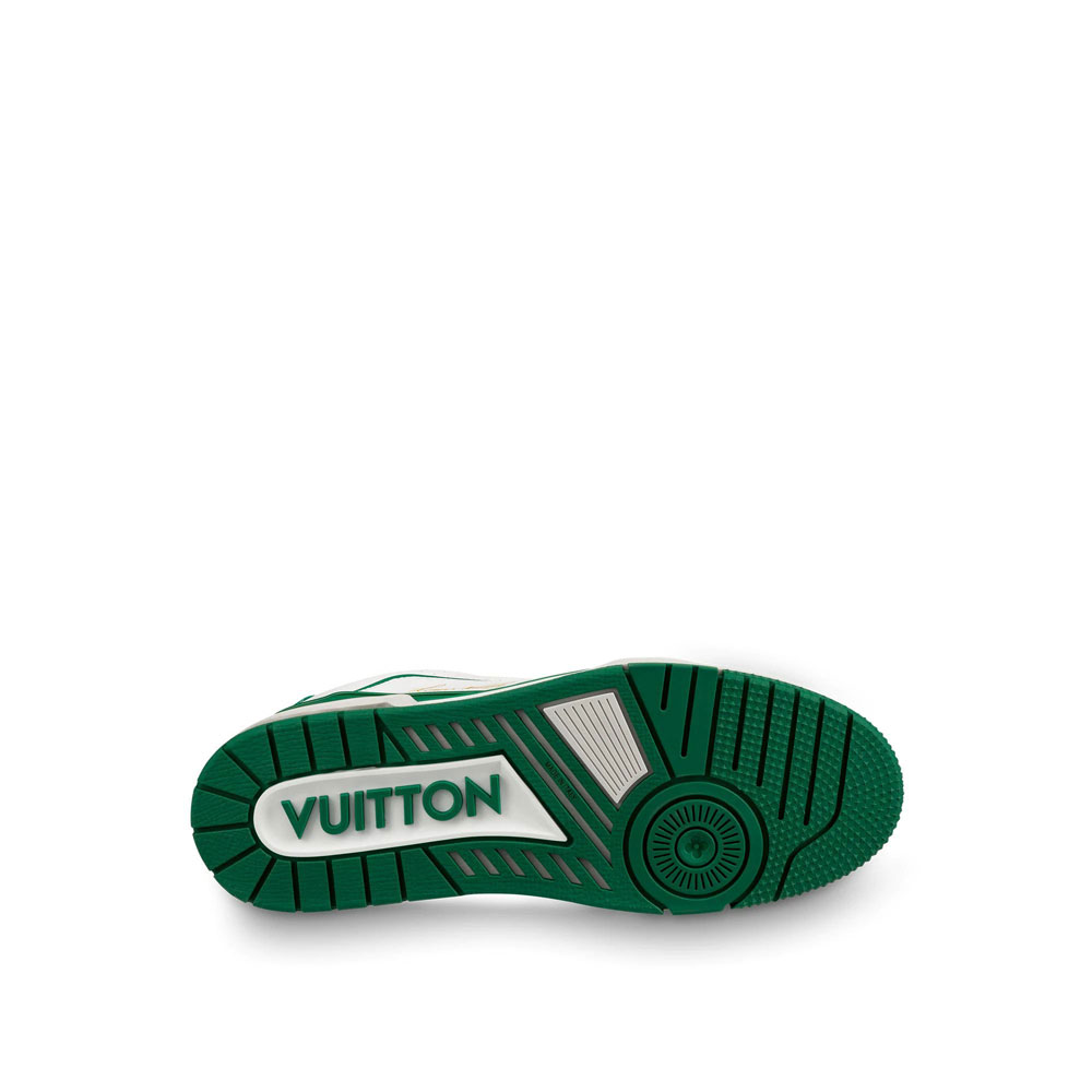 Louis Vuitton Trainer Sneaker in Green 1A54HR - Photo-2