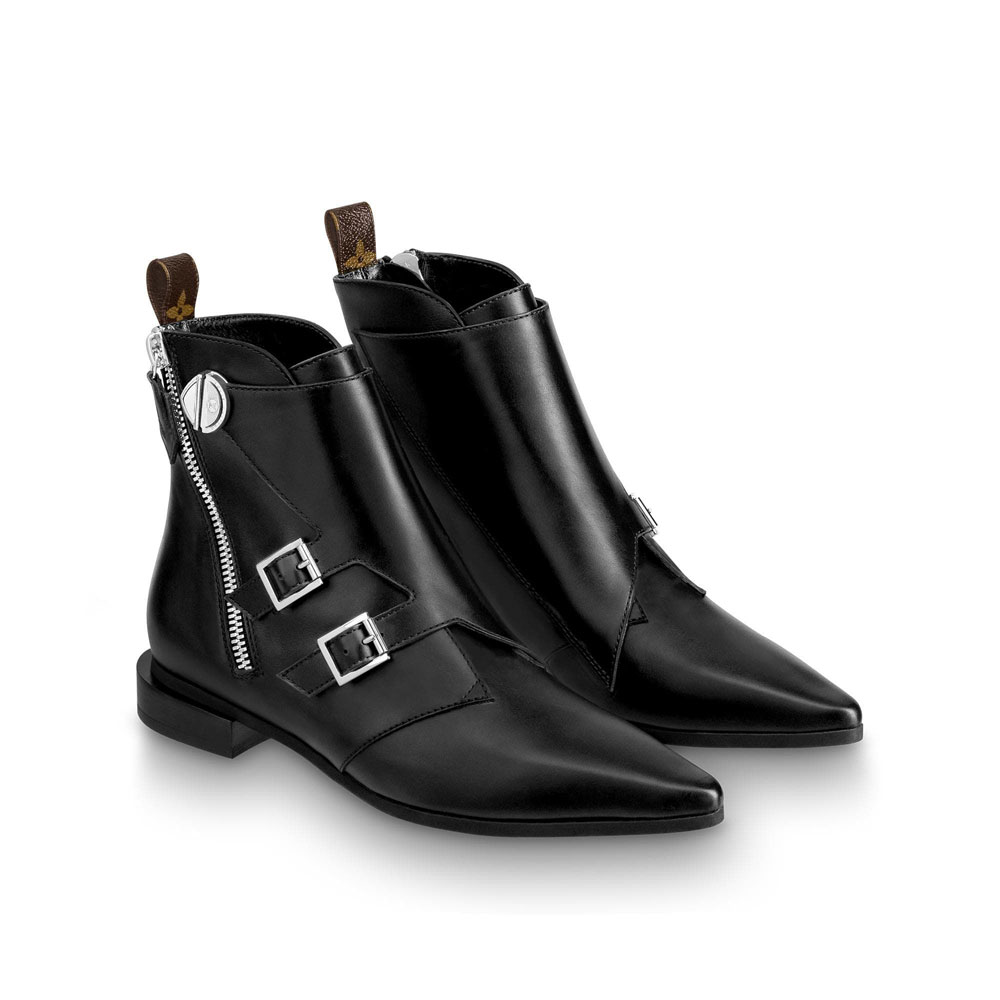Louis Vuitton Jumble Flat Ankle Boot 1A57AL - Photo-3