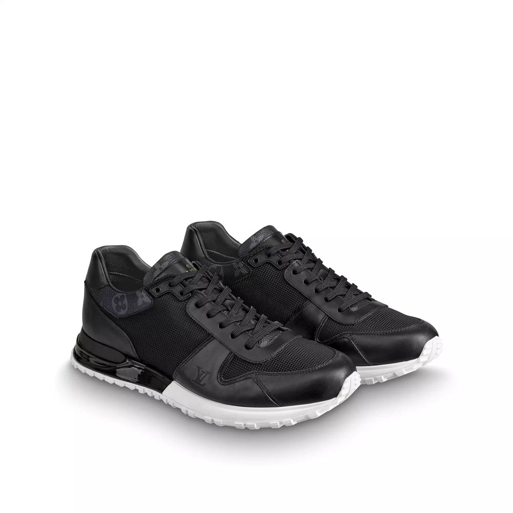 Louis Vuitton Run Away sneaker in Black 1A5AXB - Photo-2