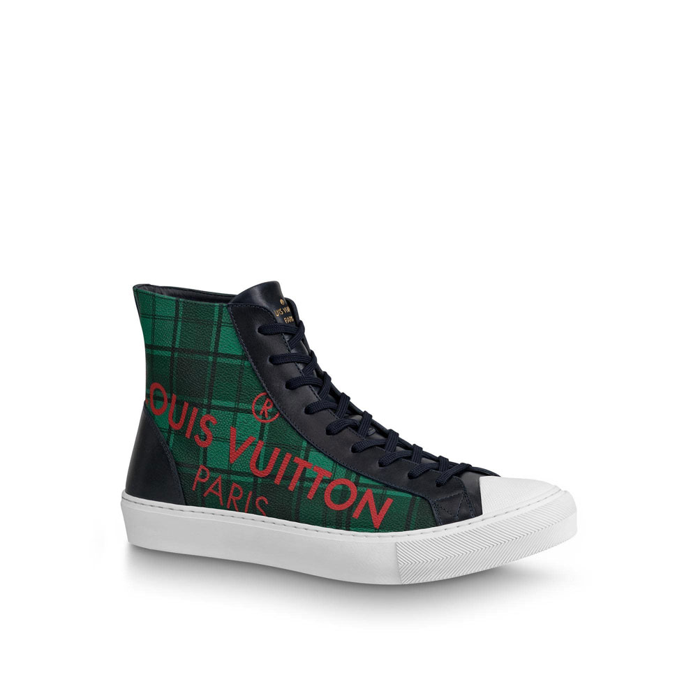 Louis Vuitton Tattoo Sneaker Boot in Green 1A5H1T