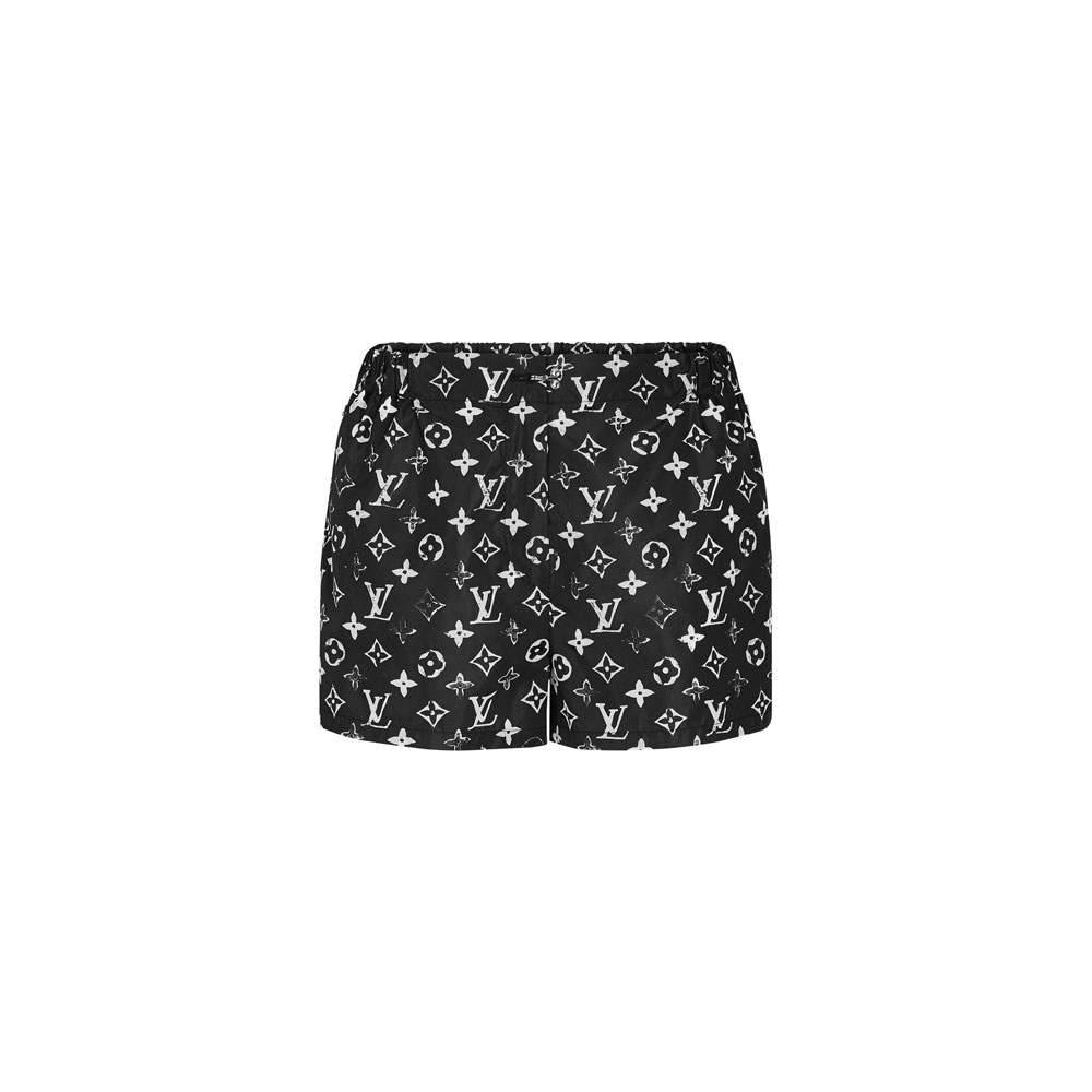 Louis Vuitton Stencil-effect Monogram Shorts 1A5TSP