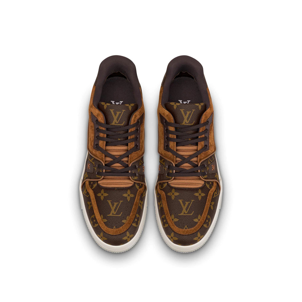 Louis Vuitton Trainer Sneaker in Brown 1A5UR4 - Photo-2
