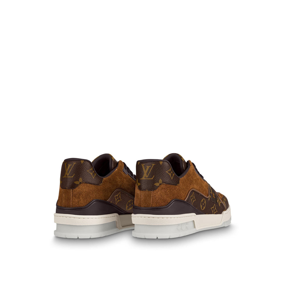 Louis Vuitton Trainer Sneaker in Brown 1A5UR4 - Photo-3